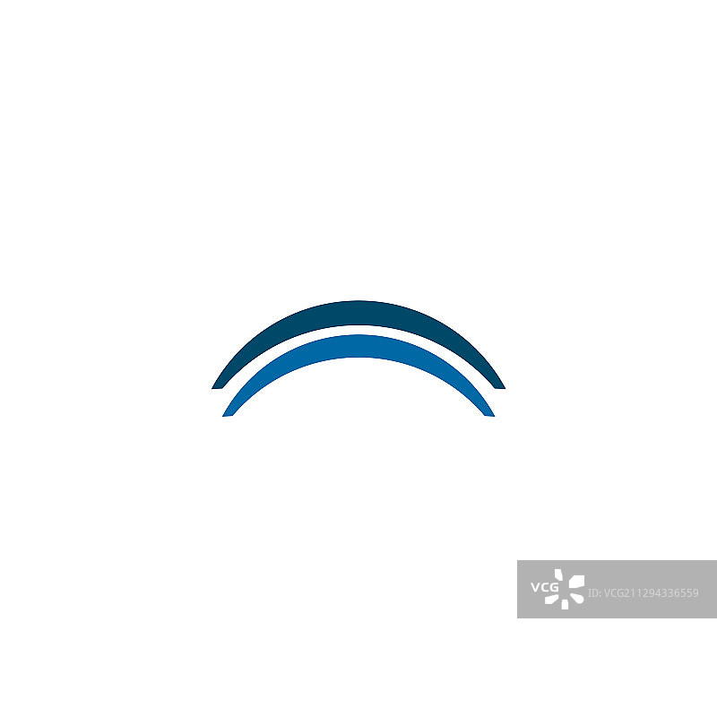 桥梁图标Logo设计灵感模板图片素材