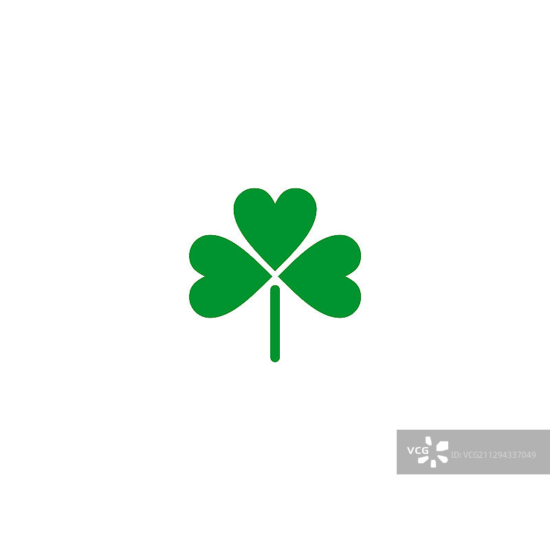 四叶草图标logo设计模板图片素材