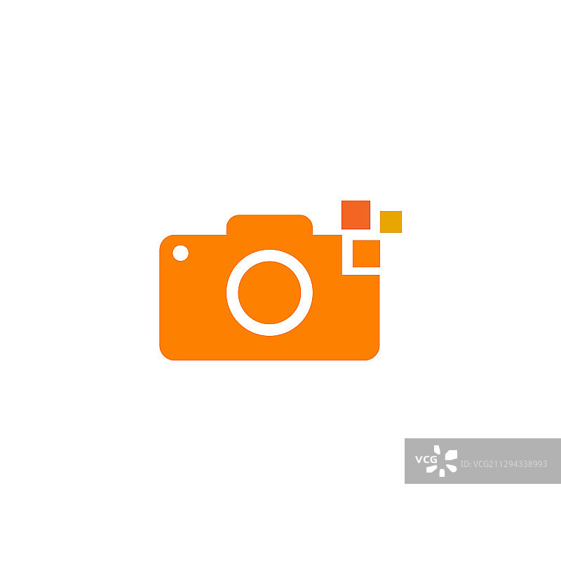 相机图标Logo设计模板图片素材