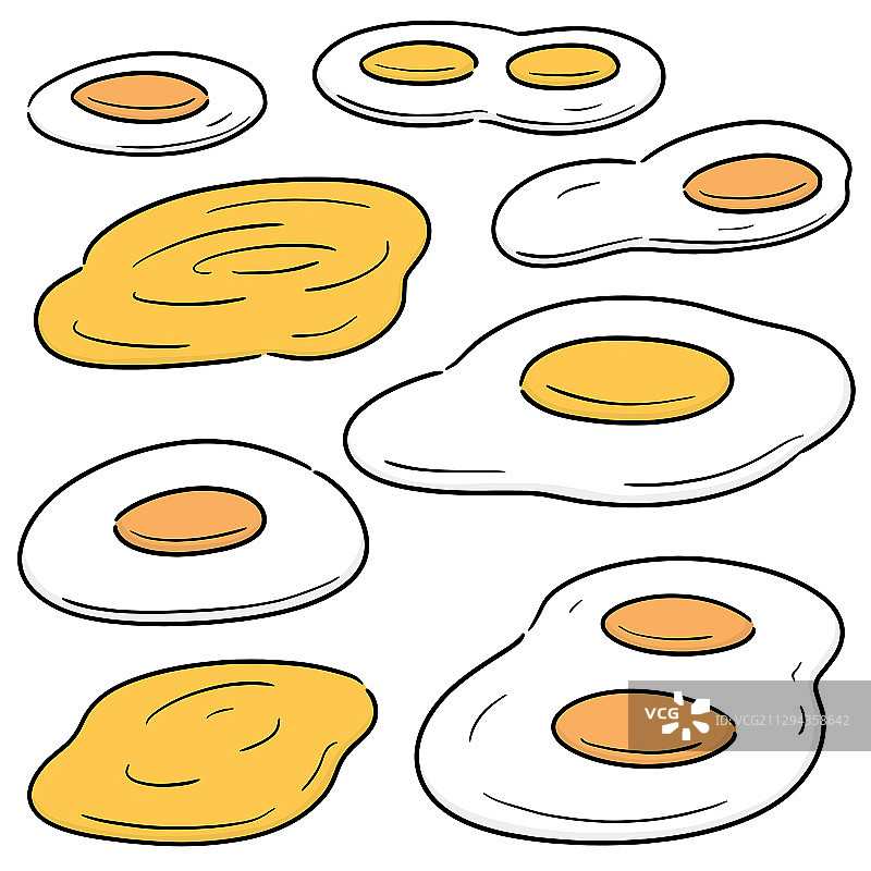 煎蛋合集图片素材