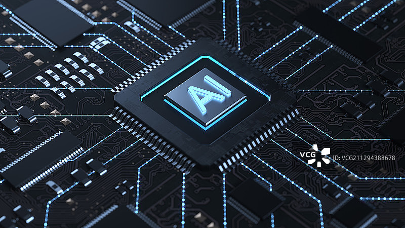 三维制作的网络空间和AIxinp图片素材