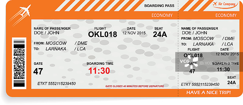 登机牌图案图片素材