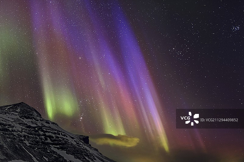 北极光图片素材