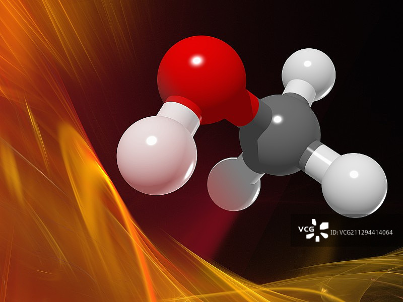 甲醇分子图片素材