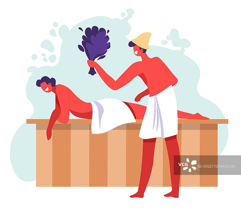 情侣在水疗中心放松身心图片素材