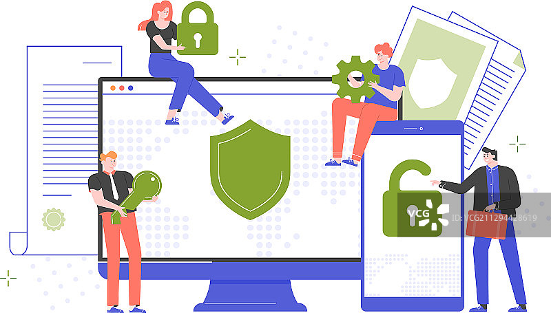 网络安全安全密码图片素材