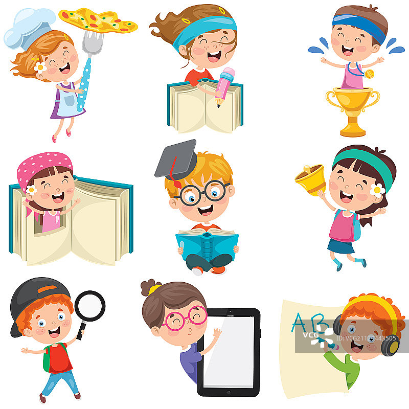 卡通人物图片素材