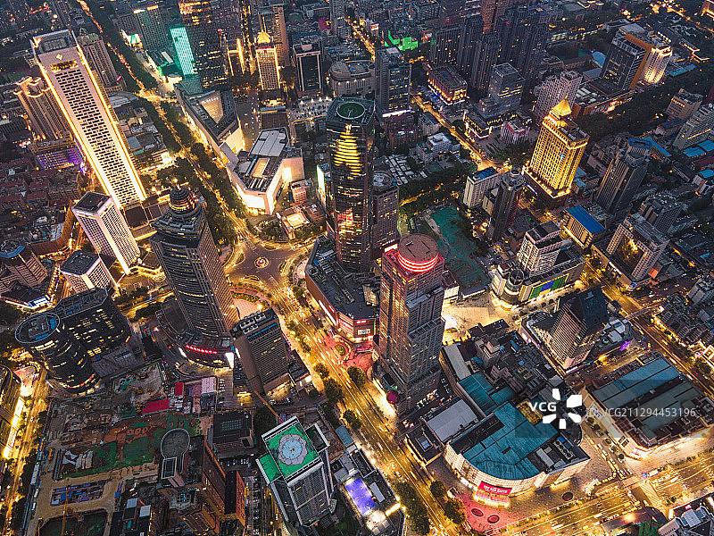 南京新街口淮海路景观图片素材