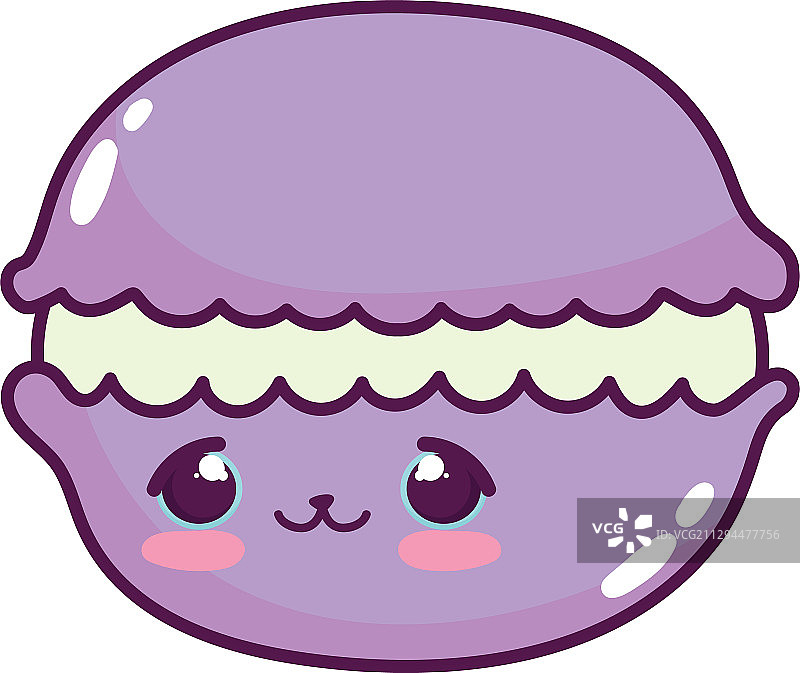 可爱美食马卡龙甜点卡通图片素材