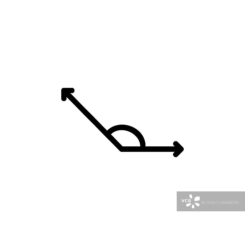 钝角和数学图标图片素材