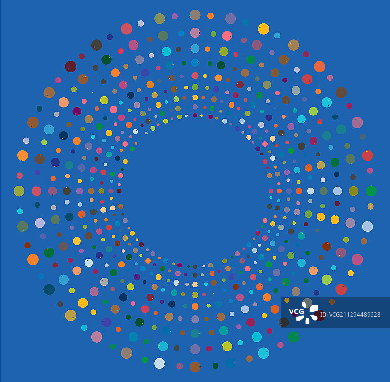 单一杂色多色和多彩的螺旋图片素材