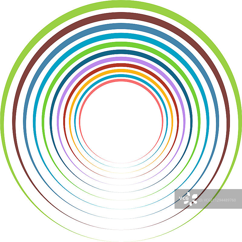 单一杂色多色和多彩的螺旋图片素材