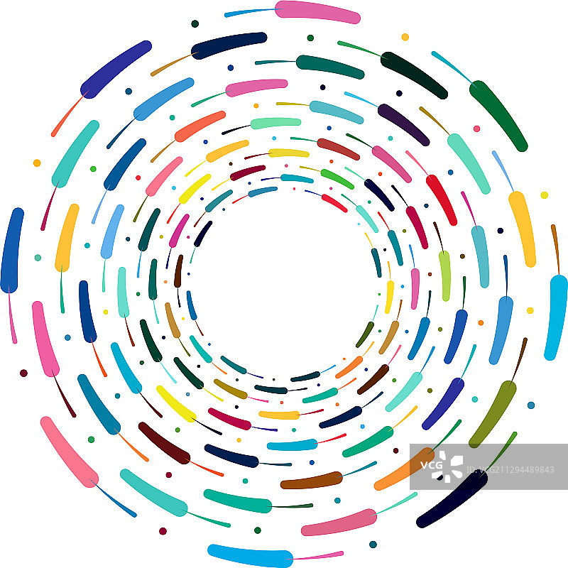 单一杂色多色和多彩的螺旋图片素材