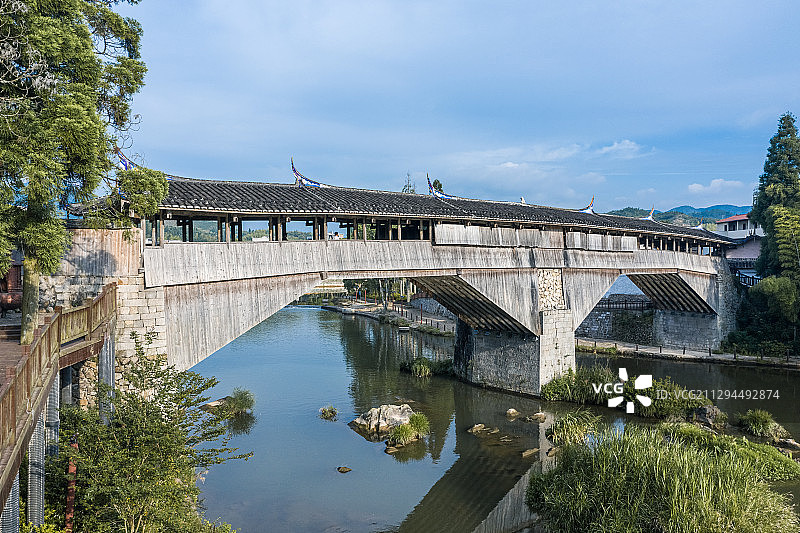 福建宁德屏南千乘桥图片素材