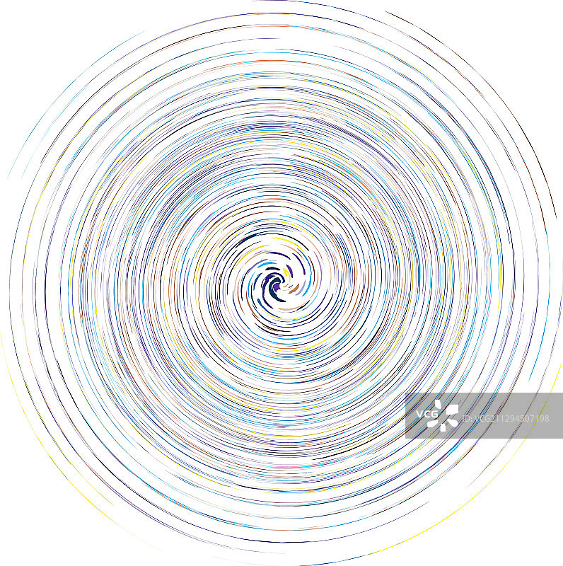 单一杂色多色和多彩的螺旋图片素材