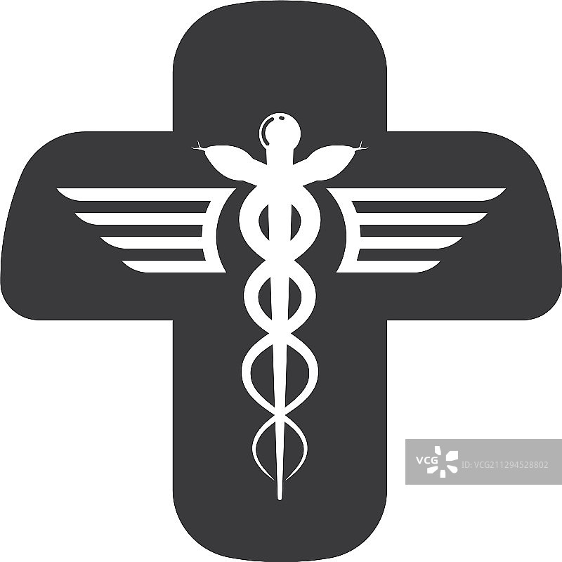蛇形医疗图标图片素材