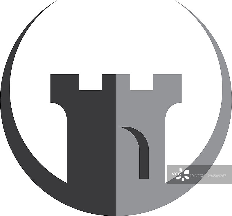 城堡符号图标图片素材