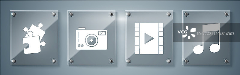 音符音调播放视频照片相机图片素材