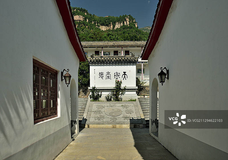 河北省石家庄市平山县王母山天台书院图片素材