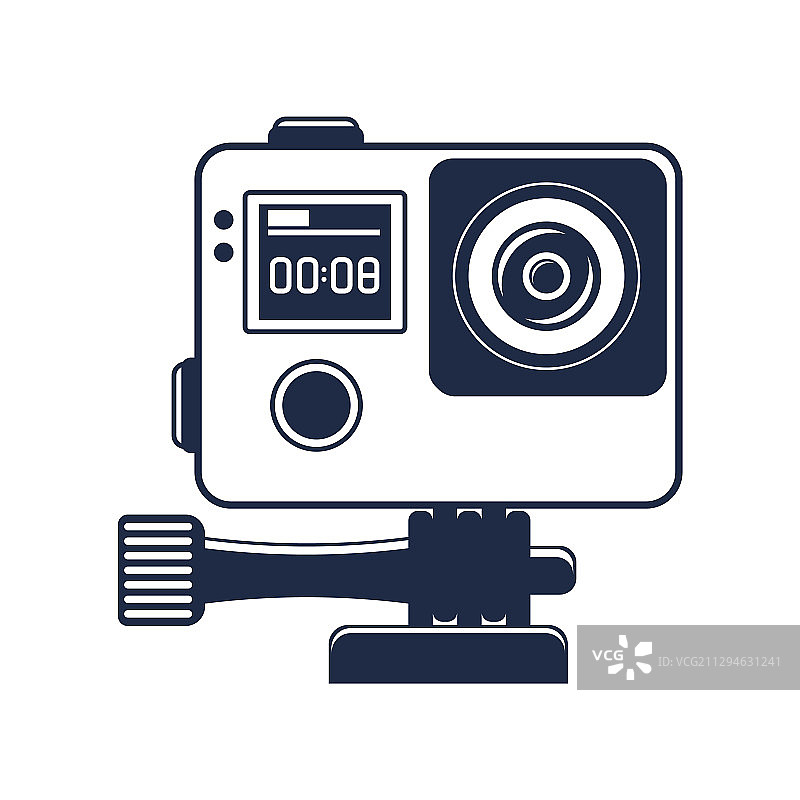 极限运动相机独立图标图片素材