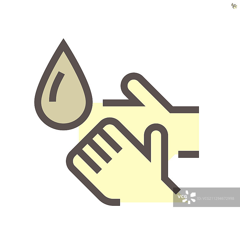 洗手预防病毒像素图标图片素材