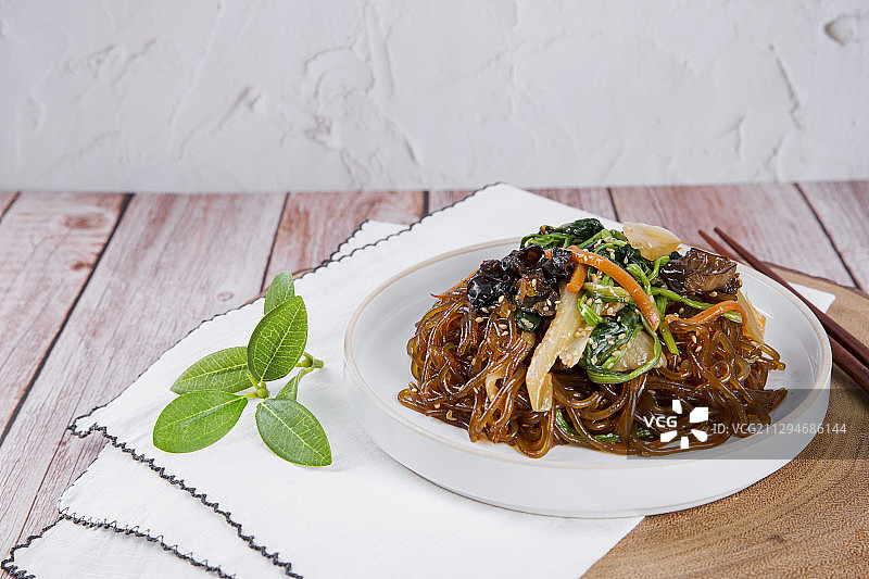 美味的韩国料理拼盘263图片素材