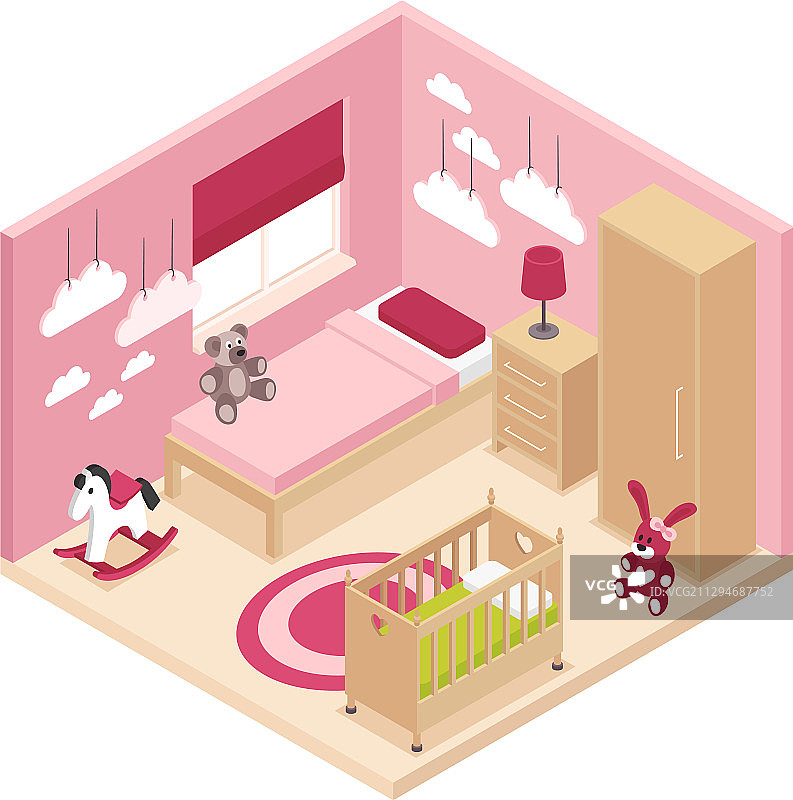 气压等轴测内部图片素材