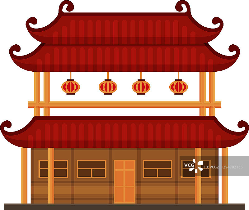 传统中式建筑古庙图片素材
