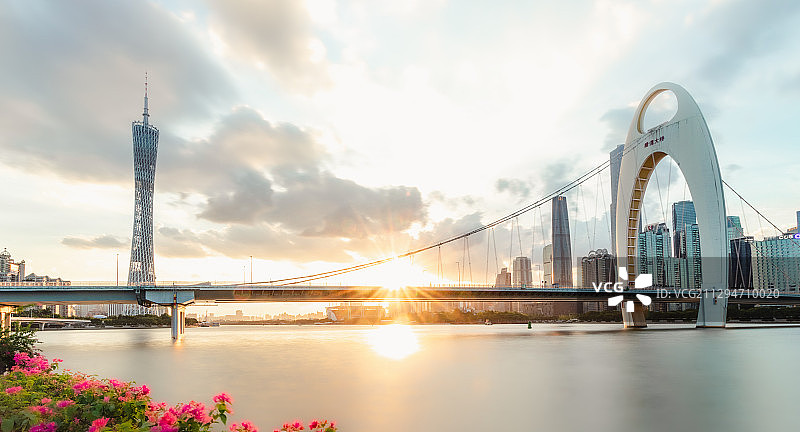 小蛮腰&猎德大桥图片素材