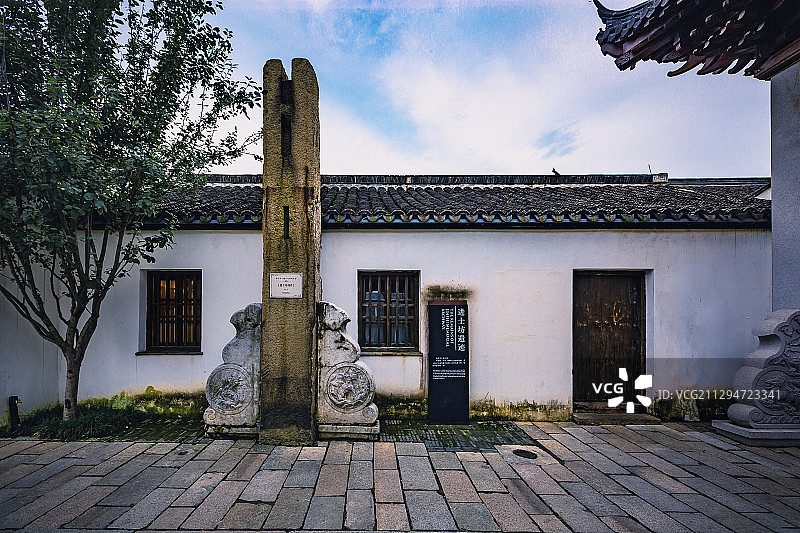 进士坊残件+青果巷（常州）图片素材