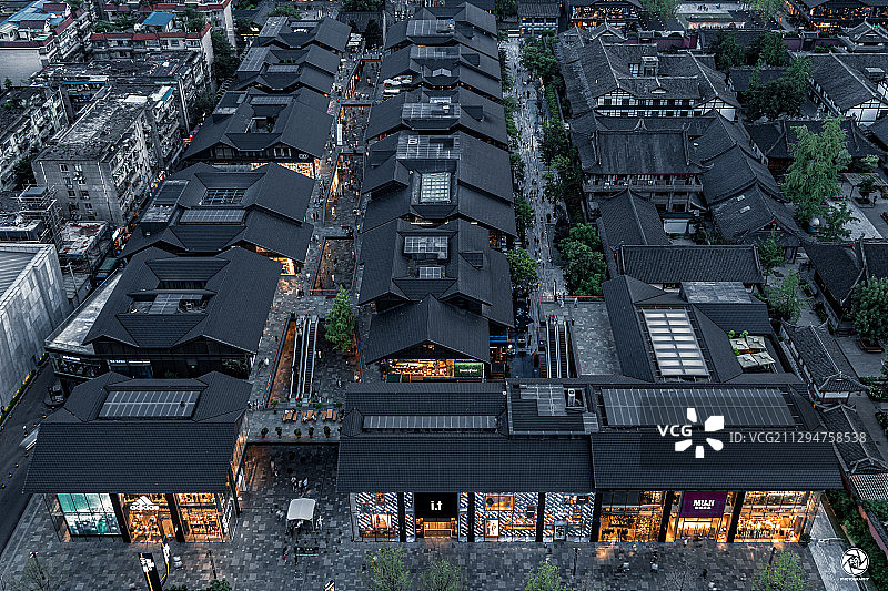 成都远洋太古里图片素材