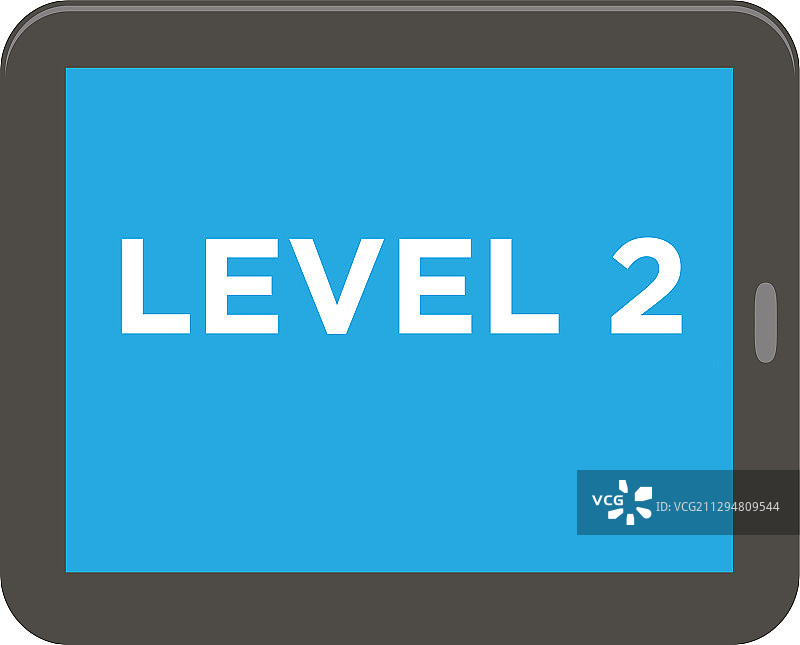 带空白屏幕的平板电脑图片素材