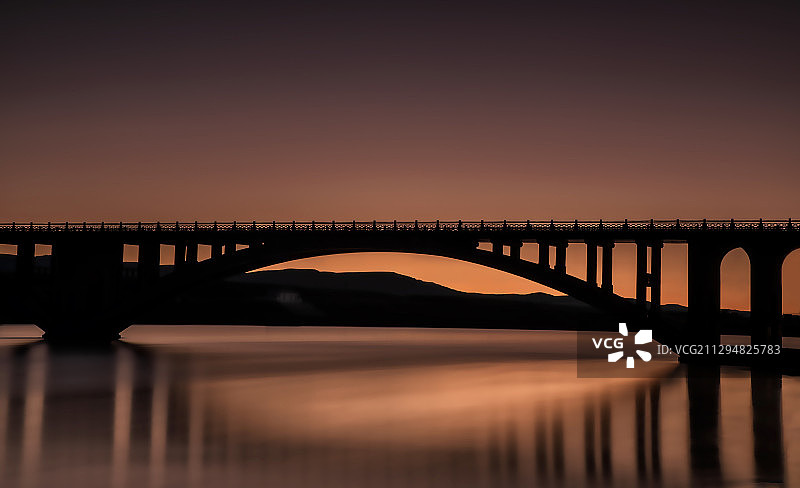 《玛曲黄河第一弯大桥》图片素材