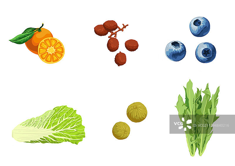 蔬果农产品合集图片素材