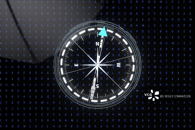 指南针，三维图形图片素材