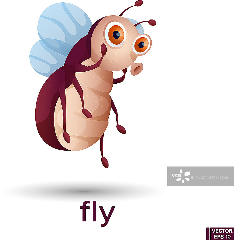 卡通人物：苍蝇图片素材