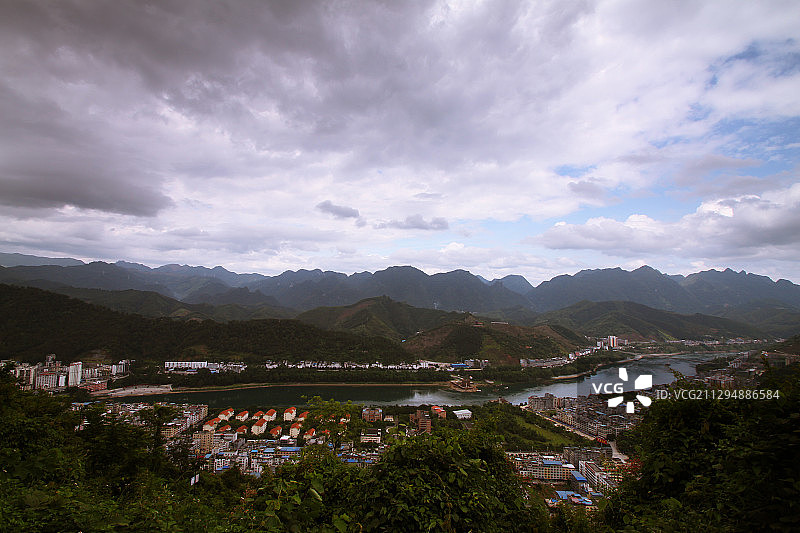 天峨县红水河风光图片素材