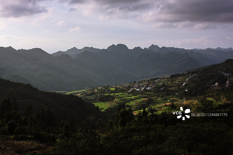 红水河风光图片素材