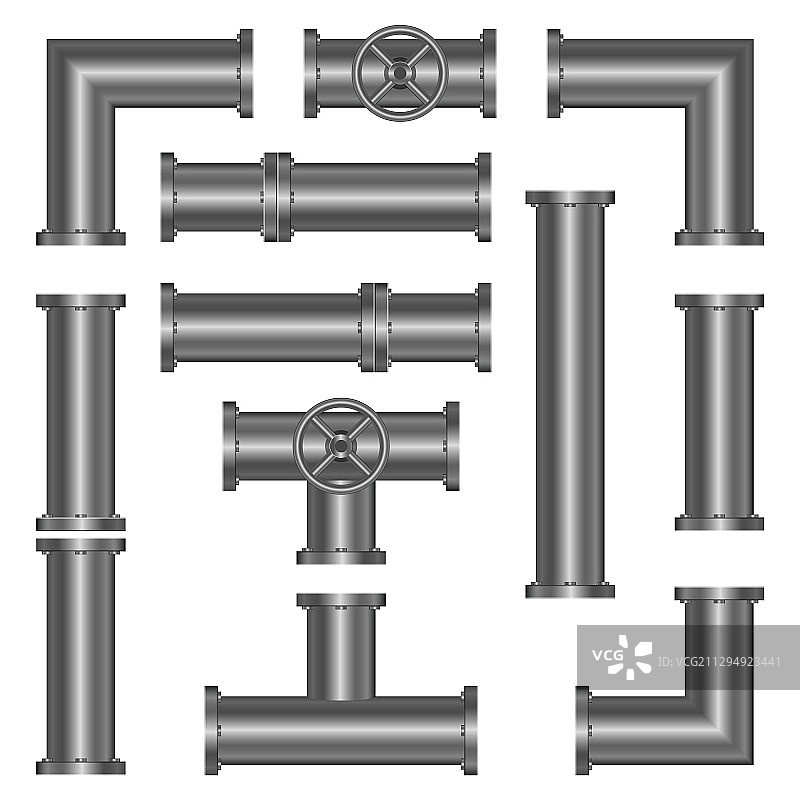 金属管道图片素材