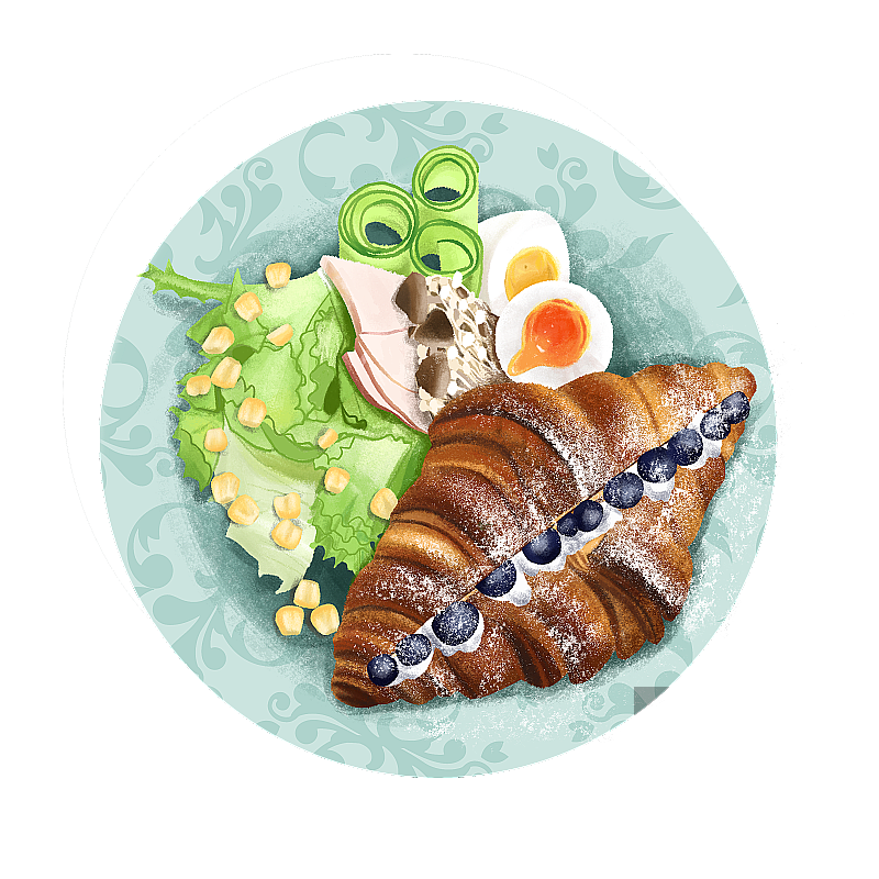 营养早餐1图片素材