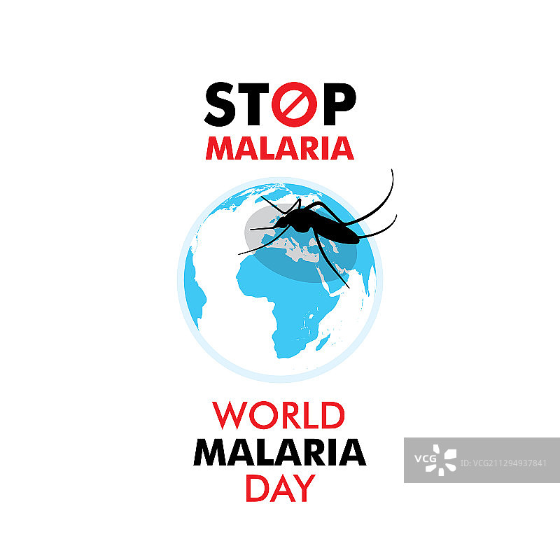 世界疟疾日海报设计图片素材