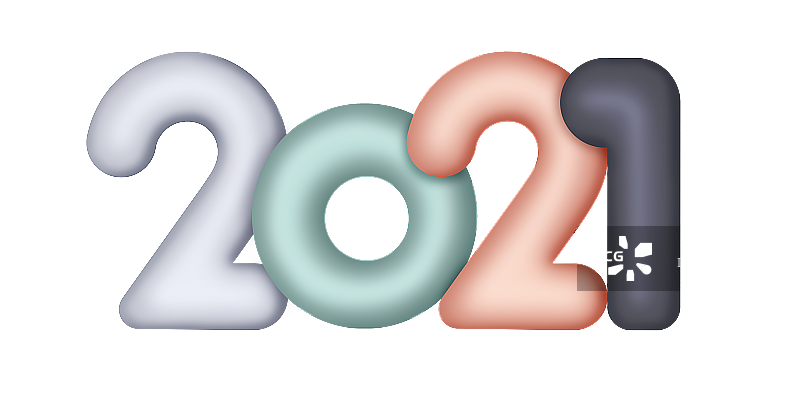 2021数字插画元素图片素材