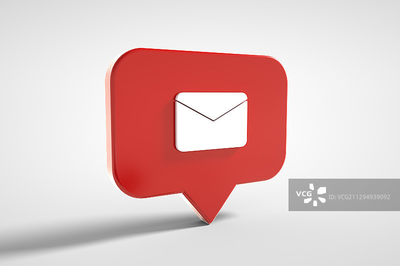 邮件消息，三维图形图片素材