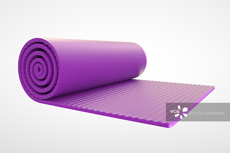 瑜伽垫，三维图形图片素材