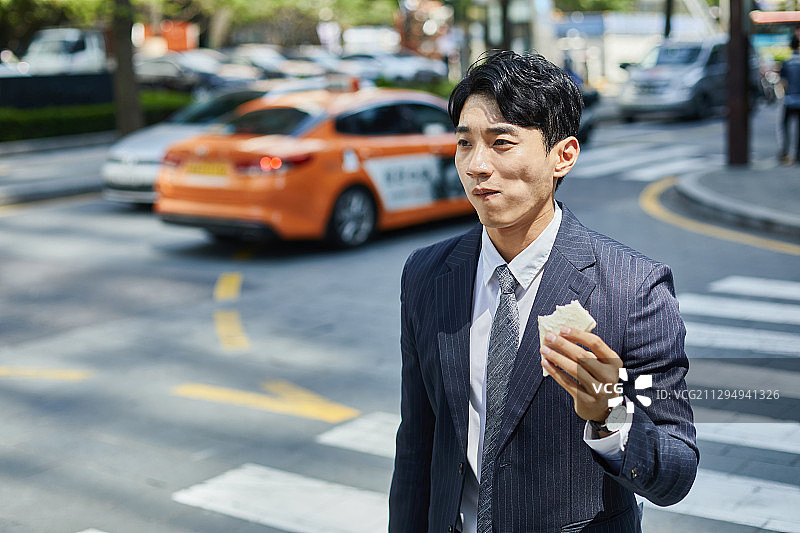 商务人士工作通勤压力图片素材