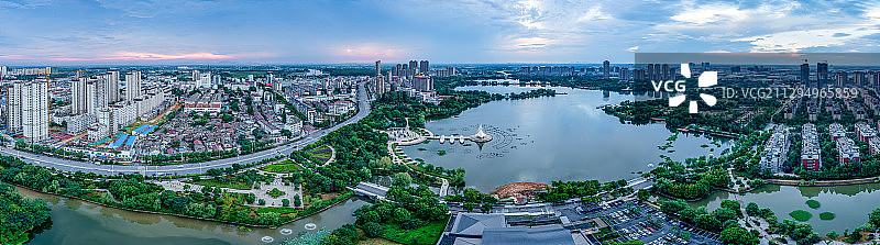 芜湖东湖公园全景图图片素材