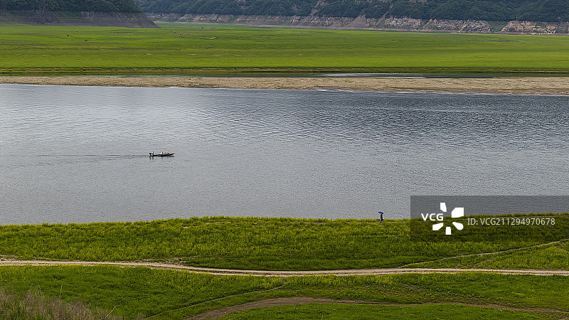 丹东绿江村图片素材
