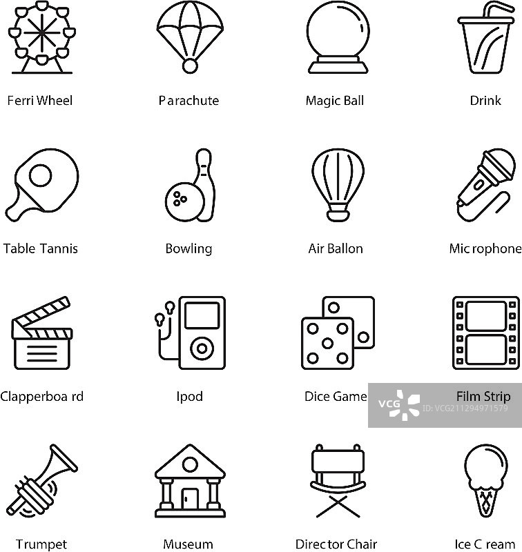 活动与娱乐图片素材