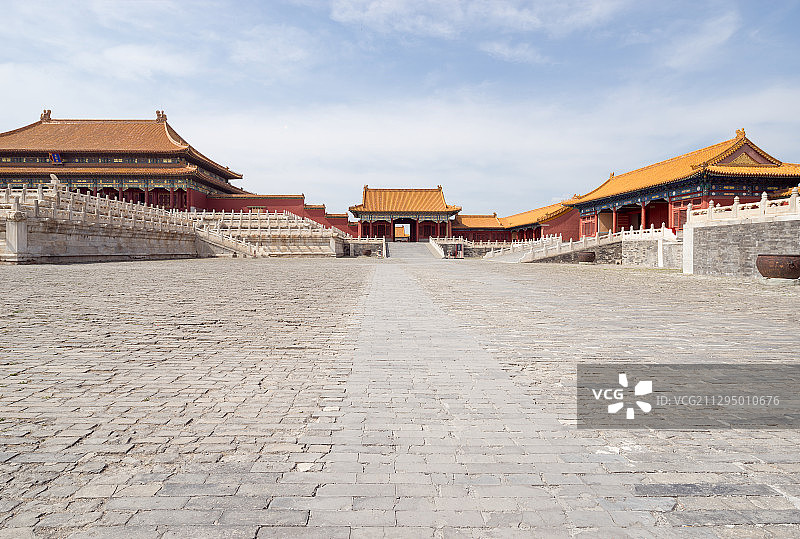故宫太和殿广场图片素材