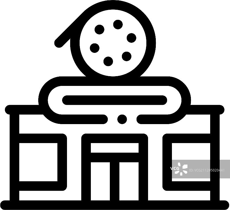唱片店图标轮廓图片素材